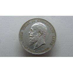 germany-schaumburg-lippe-3-mark-1911-rare