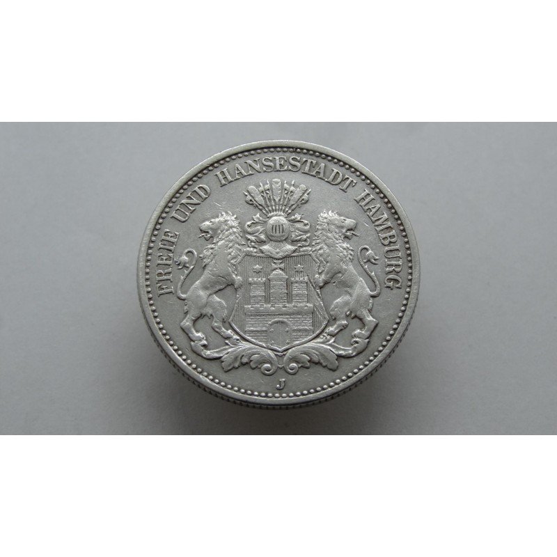 germany-hamburg-2-mark-1907