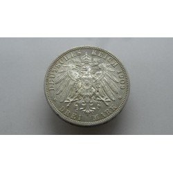 germany-schwarzburg-sondershausen-3-mark-1909-rare