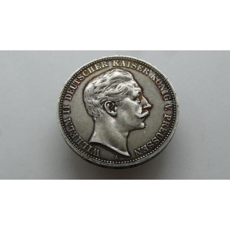 germany-preussen-3-mark-1909 germany-preussen-3-mark-1909