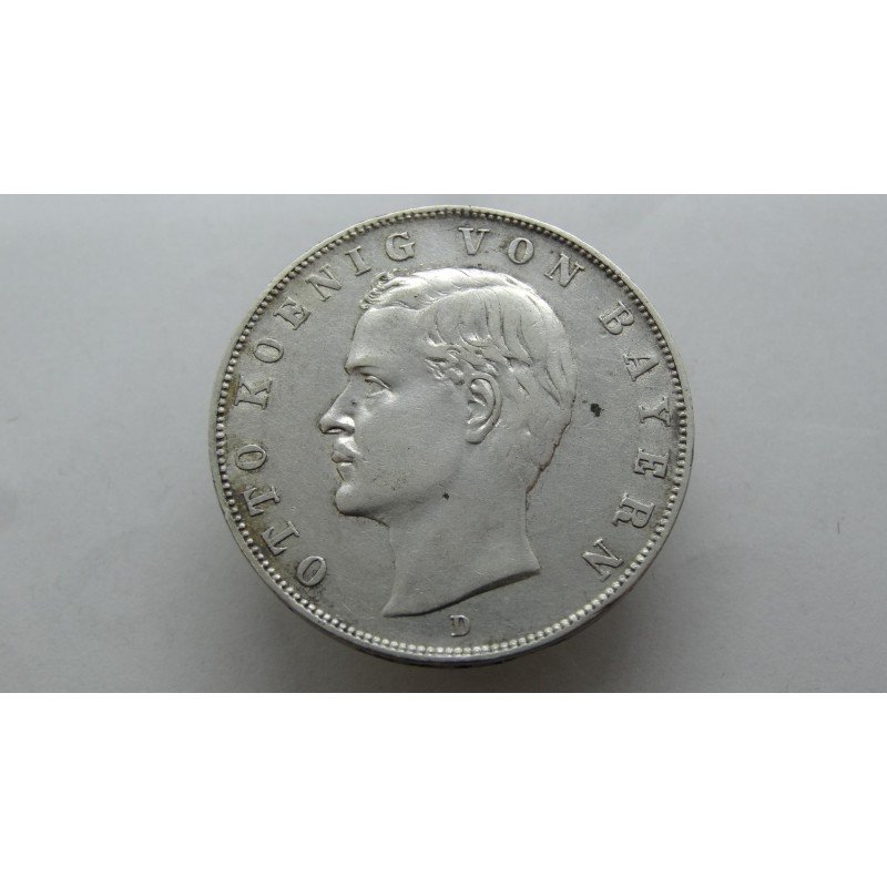 germany-bayern-bavaria-3-mark-1910