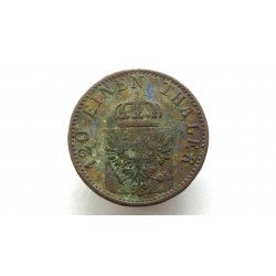 Germany Preussen 3 pfennig 1870 A