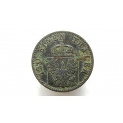 Germany Preussen 3 pfennig 1867 B
