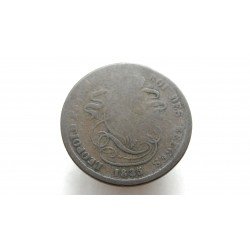 Belgium 2 Centimes 1835 Leopold Premier Roi
