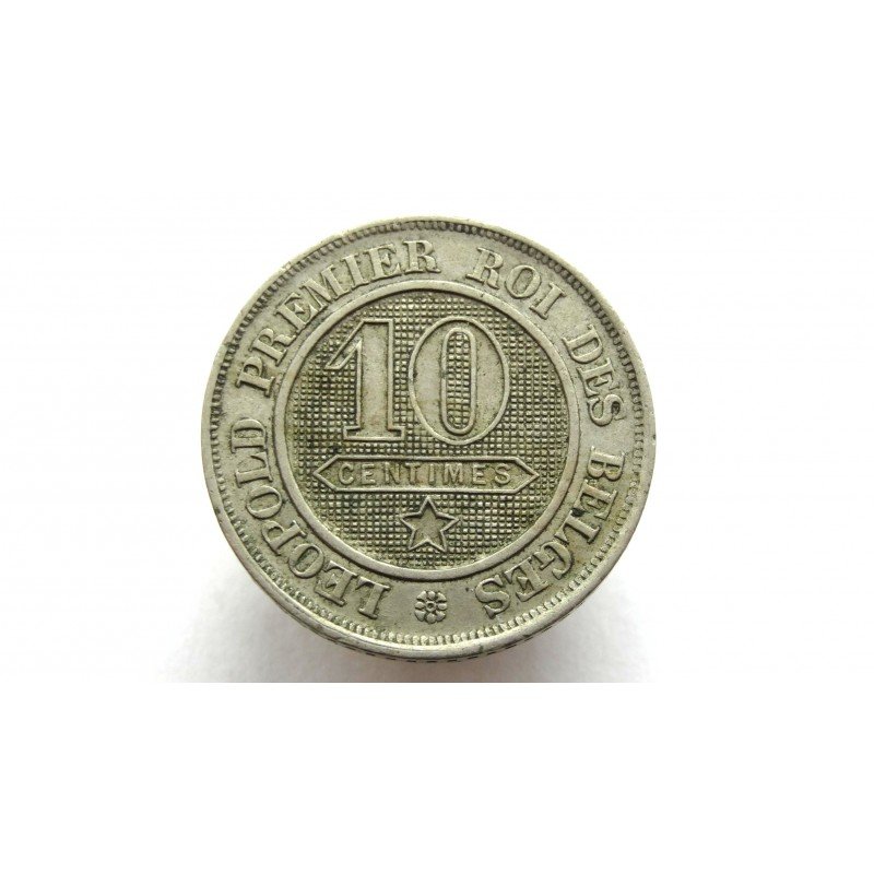 Belgium 10 Centimes 1862 Leopold I
