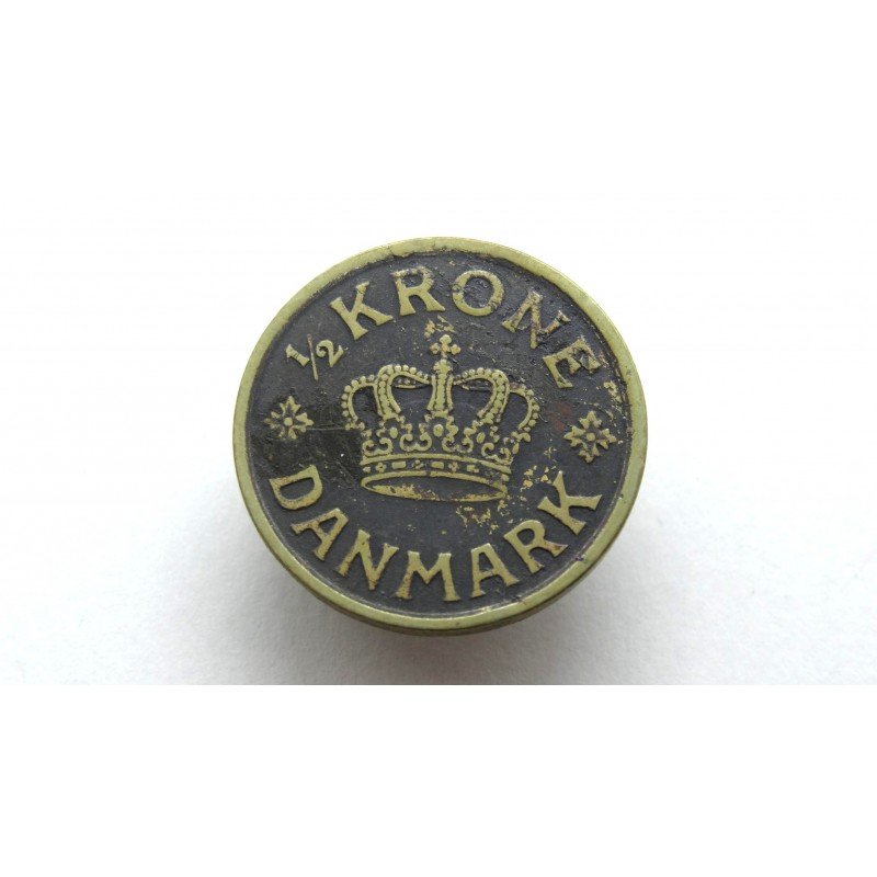 Denmark 1/2 Kroner 1925