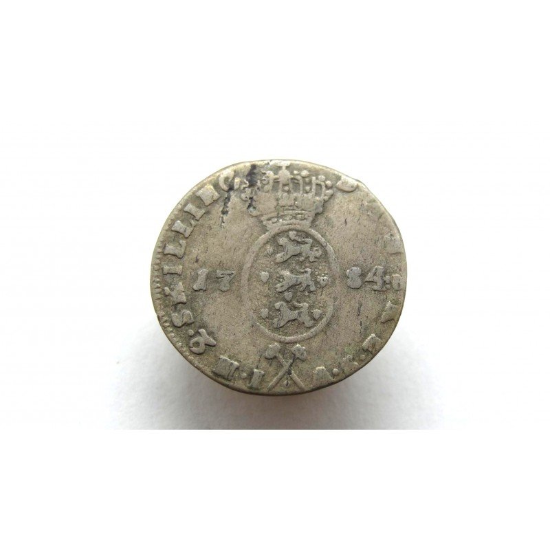 Denmark 2 Skilling 1784