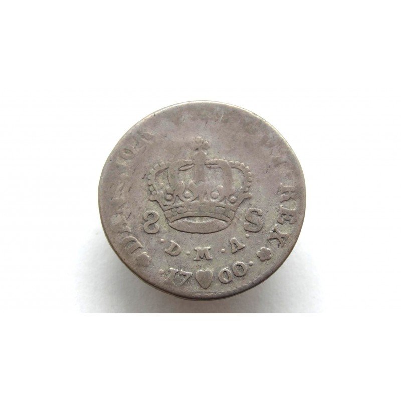 Denmark 8 Skilling 1700
