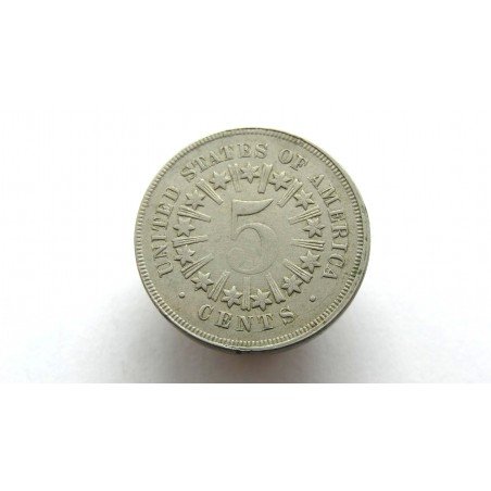 USA 5 cents 1866