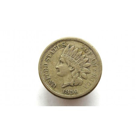 USA 1 cent 1859
