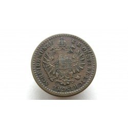 Austria 5/10 Kreuzer 1860 A