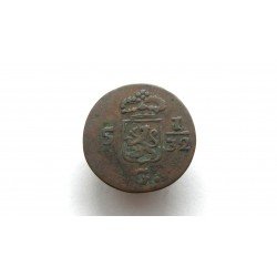 Netherland Indies 1/2  Duit 1808