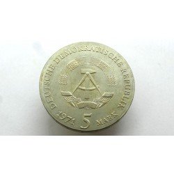 Germany DDR (VDR) 5 Mark 1971