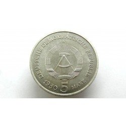 Germany DDR (VDR) 5 Mark 1980