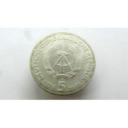 Germany DDR (VDR) 5 Mark 1974