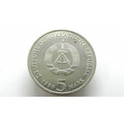 Germany DDR (VDR) 5 Mark 1986