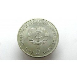 Germany DDR (VDR) 5 Mark 1987