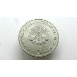 Germany DDR (VDR) 5 Mark 1987