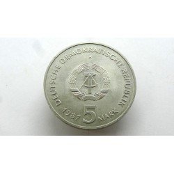 Germany DDR (VDR) 5 Mark 1987