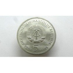 Germany DDR (VDR) 5 Mark 1989