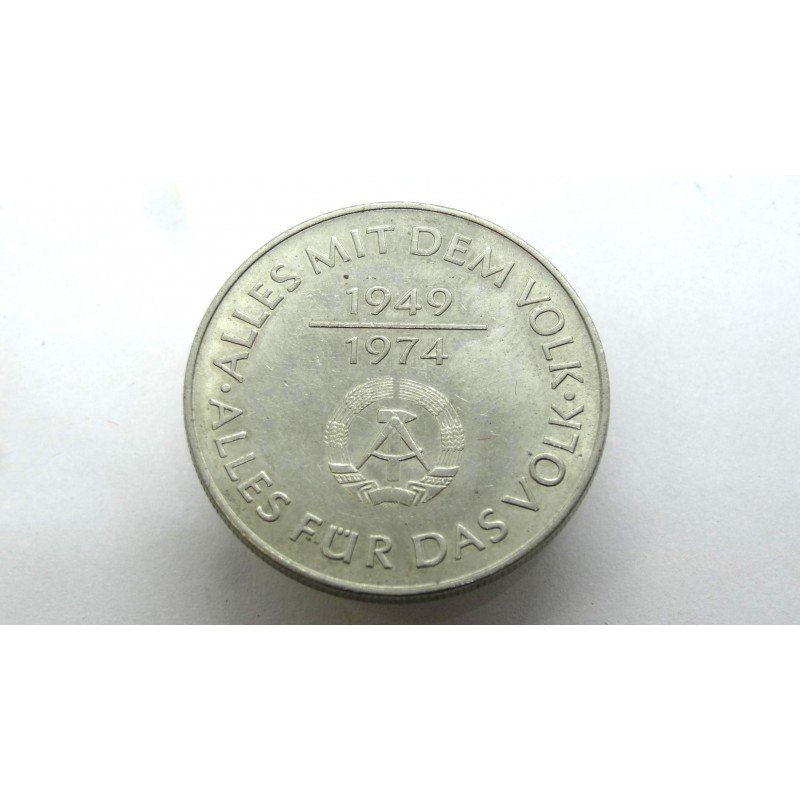 Germany DDR (VDR) 10 Mark 1974