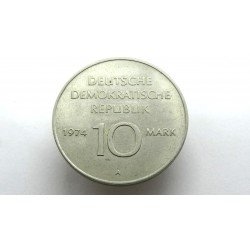 Germany DDR (VDR) 10 Mark 1974
