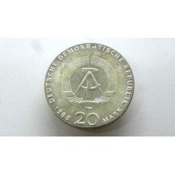 Germany DDR (VDR) 20 Mark 1968