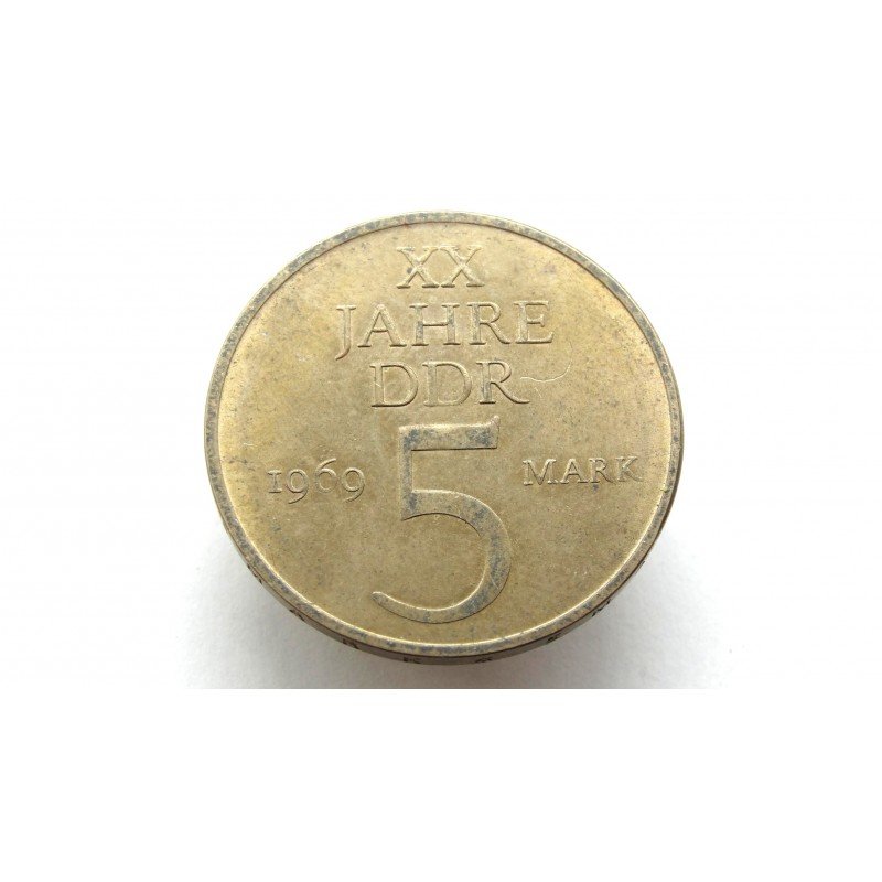 Germany DDR (VDR) 5 Mark 1969