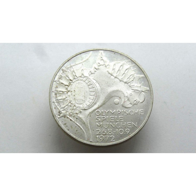 Germany BRD 10 Mark 1972 F