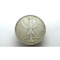 Germany BRD 5 Mark 1951 D