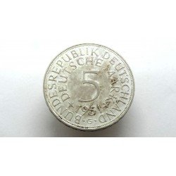 Germany BRD 5 Mark 1951 G