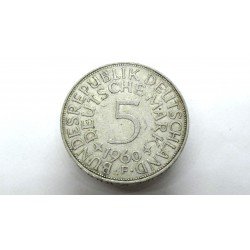 Germany BRD 5 Mark 1960 F