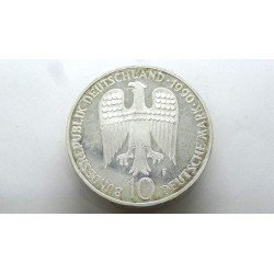 Germany BRD 10 Mark 1990 F