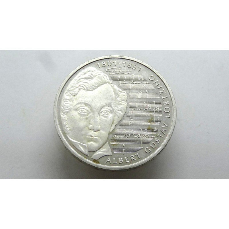 Germany BRD 10 Mark 2001 J