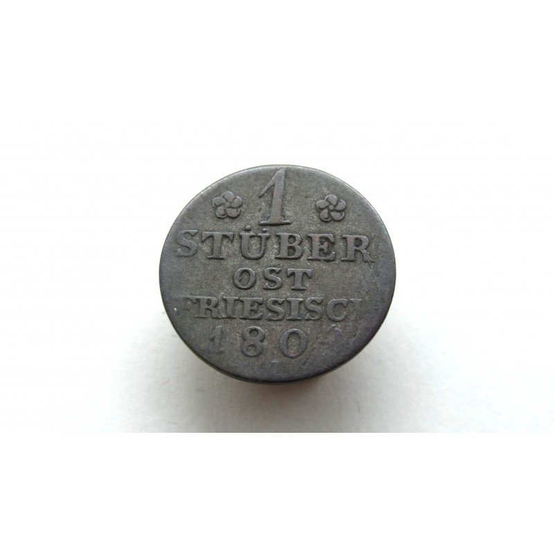 Germany Preussen Est Friesland 1 Stuber 1804