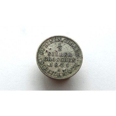 Germany Preussen 1/2 Silbergroschen 1831 A
