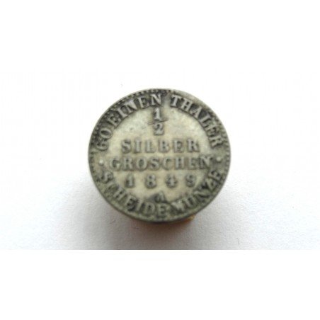Germany Preussen 1/2 Silbergroschen 1849 A