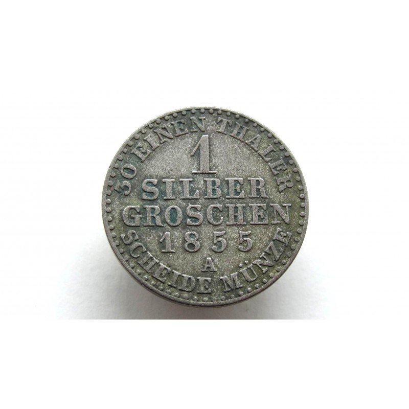Germany Preussen 1 Silbergroschen 1855 A