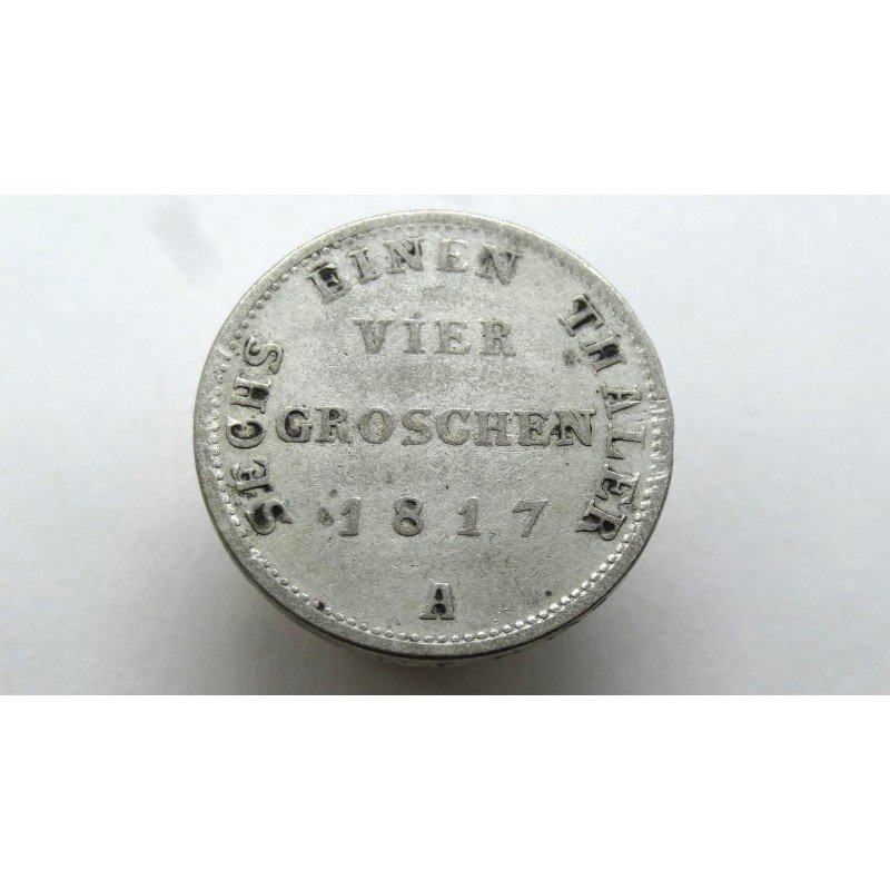 Germany Preussen 4 Groschen 1817 A