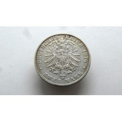 germany-sachsen-2-mark-1876-e