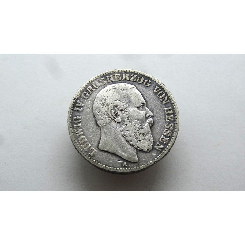 germany-hessen-2-mark-1891-rare