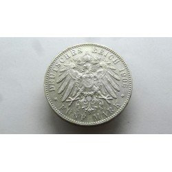 germany-bremen-5-mark-1906-rare