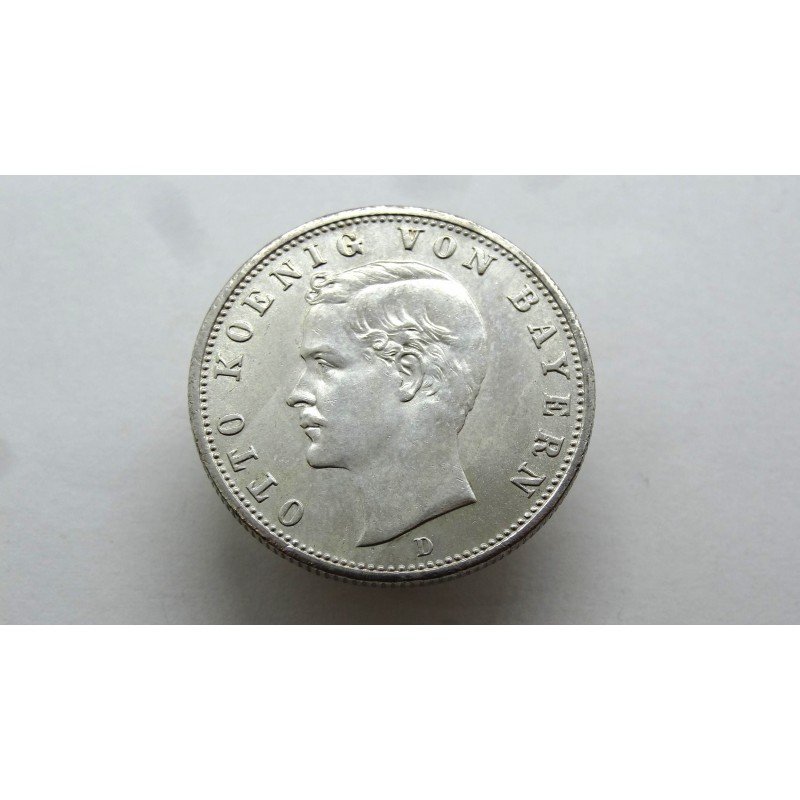 germany-bayern-bavaria-2-mark-1905