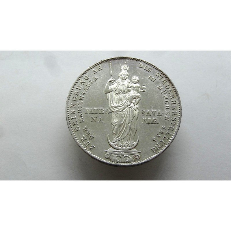 germany-bayern-bavarija-2-gulden-1855-mariengulden