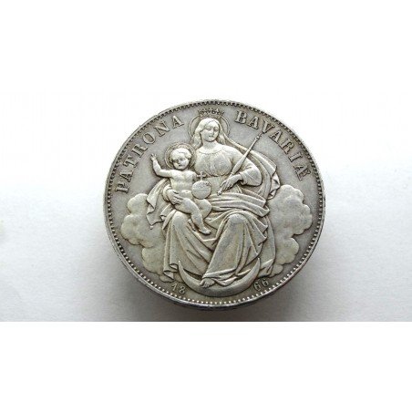 germany-bayern-bavaria-1-taler-1866-patrona