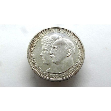 germany-anhalt-3-mark-1914-sidabrines-vestuves