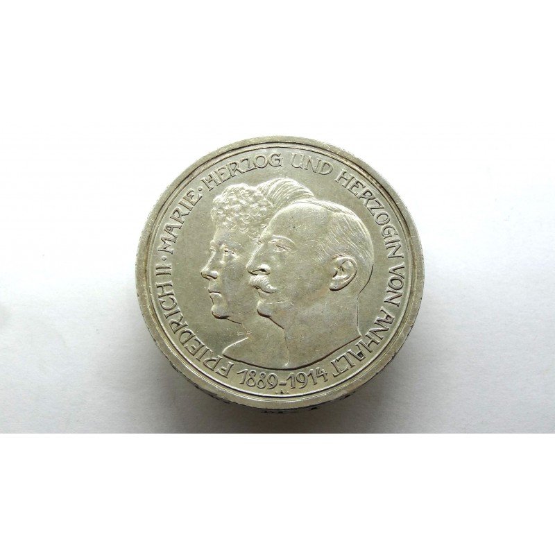 germany-anhalt-5-mark-1914-sidabrines-vestuves
