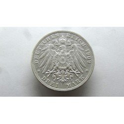 germany-baden-3-mark-1909