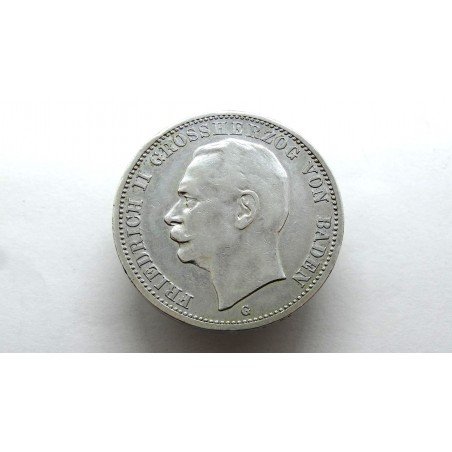 germany-baden-3-mark-1911