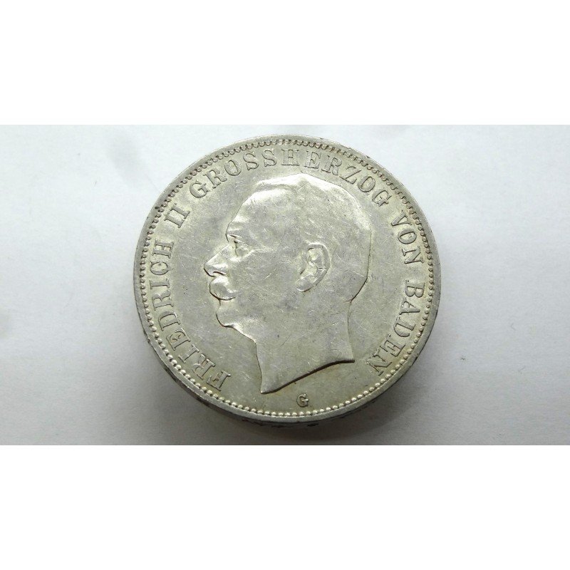 germany-baden-5-mark-1913